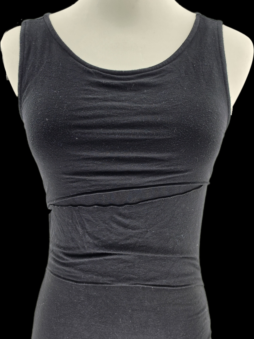 Banana Republic Black Scoop-Neck Tank